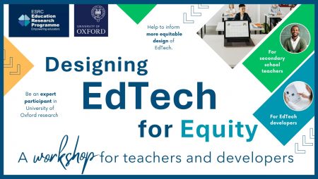 WORKSHOP: Designing EdTech for Equity (Manchester)