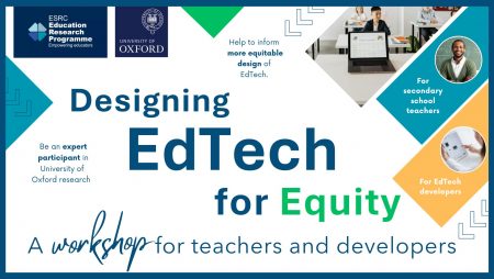 Designing EdTech for Equity: Workshops for teachers and developers