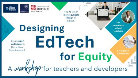 WORKSHOP: Designing EdTech for Equity (Bristol)