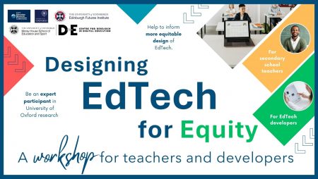WORKSHOP: Designing EdTech for Equity (Edinburgh)